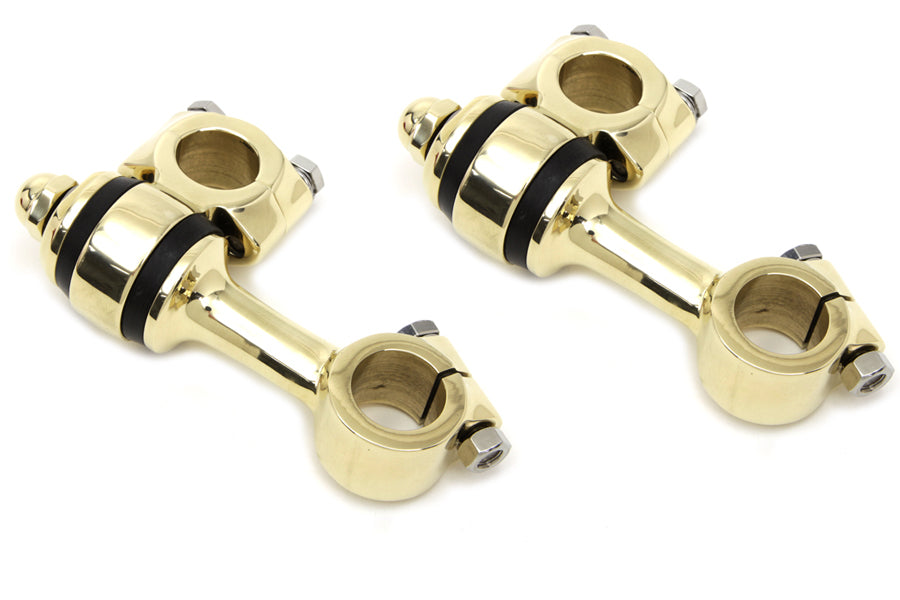 Polished Brass Flanders Riser Set 1941 / 1948 FL 1941 / 1957 G 1941 / 1952 W