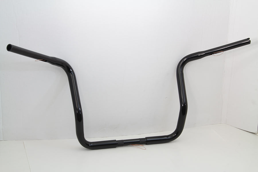14" Dresser Ape Hanger Handlebar with Indents Black 1982 / 2007 FLT 1982 / 2007 FLT 1982 / 2007 FLHT 1982 / 2007 FLHT 1982 / 2007 FLHTC 1982 / 2007 FLHTC 1982 / 2007 FLHTX 1982 / 2007 FLHTX