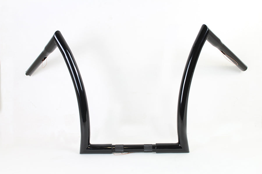 16" Z Handlebar with Indents Black 1984 / 2017 FXST 1986 / 2017 FLST