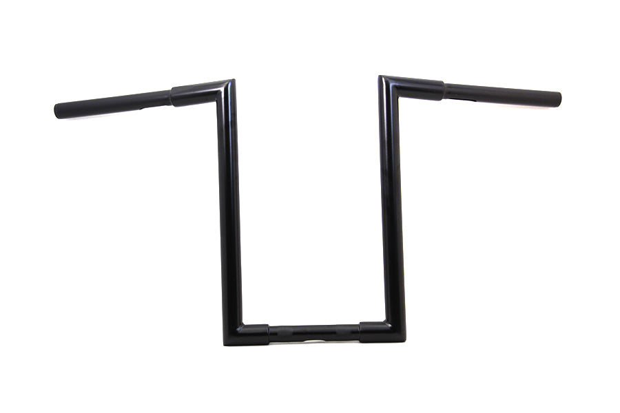 14" Fatty 'Z' Bar Handlebar without Indents Black 1974 / 1981 FL 1974 / 1981 FX 1974 / 1981 XL