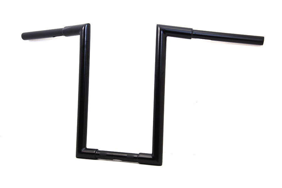 14" Fatty 'Z' Bar Handlebar without Indents Black 1974 / 1981 FL 1974 / 1981 FX 1974 / 1981 XL
