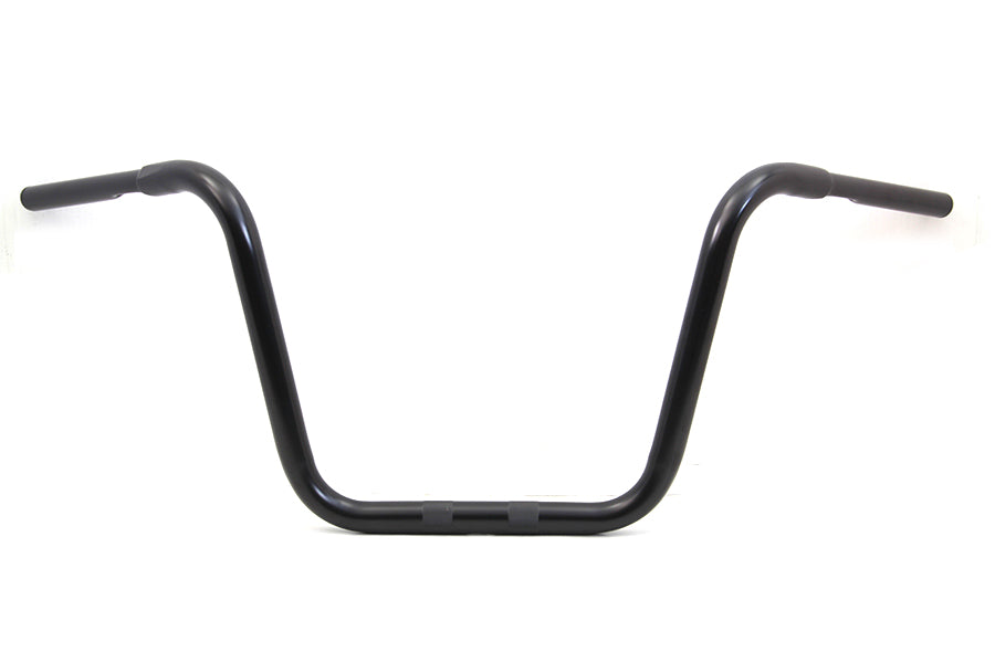 14-1/2" Rhino Ape Hanger Handlebar with Indents Black 0 /  Custom application for use with 1-1/4" risers"
