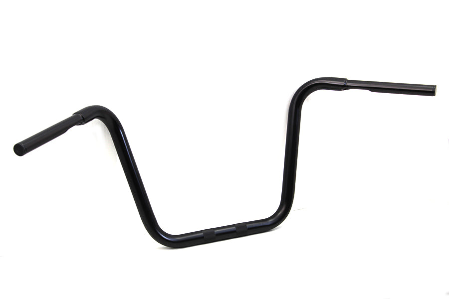 14-1/2" Rhino Ape Hanger Handlebar with Indents Black 0 /  Custom application for use with 1-1/4" risers"