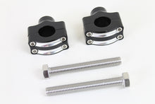 Load image into Gallery viewer, 1" Handlebar Riser Set Black 0 / Custom applications