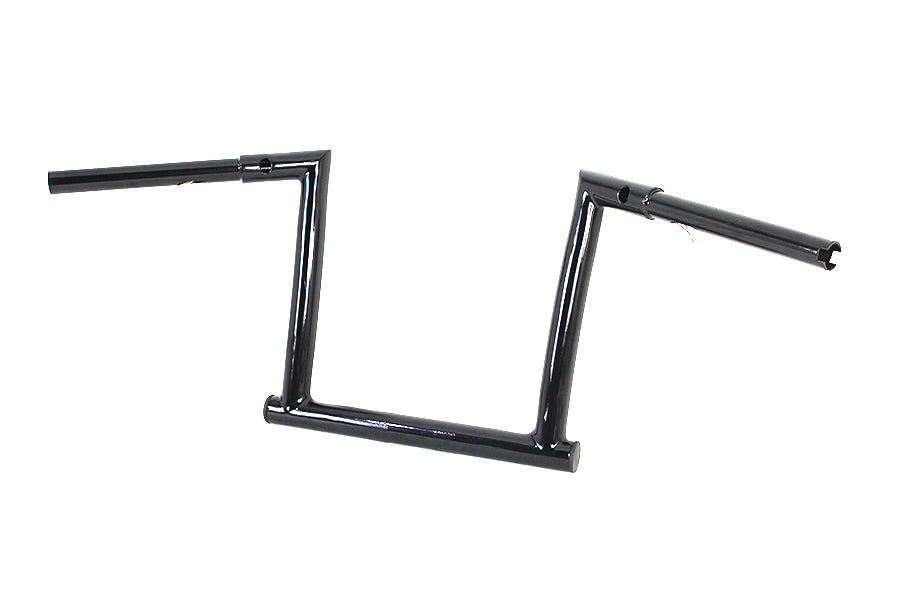 12" Black ChiZeled Z-Bar Handlebar with Indents 2015 / UP FLTR