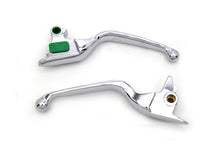 Load image into Gallery viewer, Chrome Smooth Wide Hand Lever Set 2015 / 2017 FXSB 2015 / 2017 FLSTN 2015 / 2017 FLSTF 2015 / 2017 FLSTC