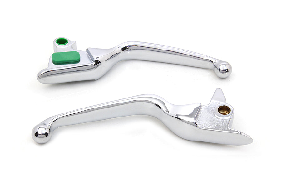Chrome Smooth Wide Hand Lever Set 2015 / 2017 FXSB 2015 / 2017 FLSTN 2015 / 2017 FLSTF 2015 / 2017 FLSTC