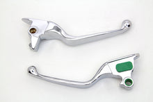 Load image into Gallery viewer, Chrome Smooth Wide Hand Lever Set 2015 / 2017 FXSB 2015 / 2017 FLSTN 2015 / 2017 FLSTF 2015 / 2017 FLSTC