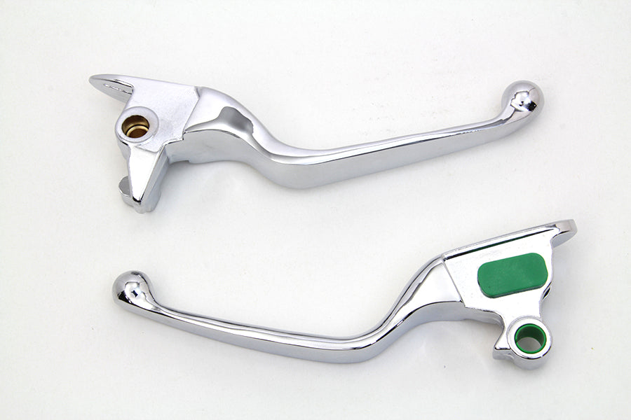 Chrome Smooth Wide Hand Lever Set 2015 / 2017 FXSB 2015 / 2017 FLSTN 2015 / 2017 FLSTF 2015 / 2017 FLSTC