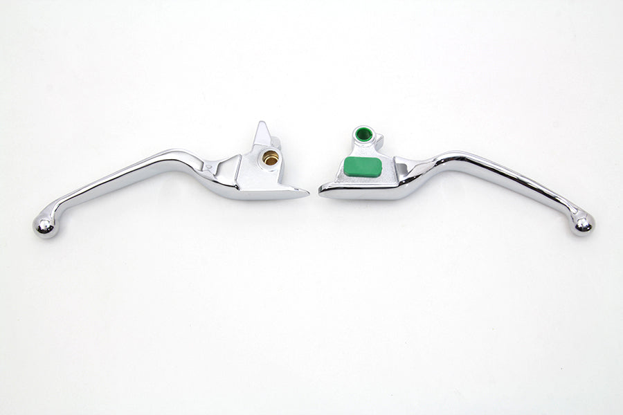 Chrome Smooth Wide Hand Lever Set 2015 / 2017 FXSB 2015 / 2017 FLSTN 2015 / 2017 FLSTF 2015 / 2017 FLSTC