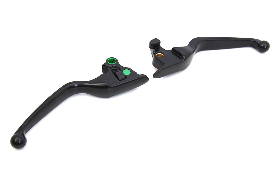 Matte Black Smooth Wide Hand Lever Set 2015 / 2017 FXSB 2015 / 2017 FLSTN 2015 / 2017 FLSTF 2015 / 2017 FLSTC