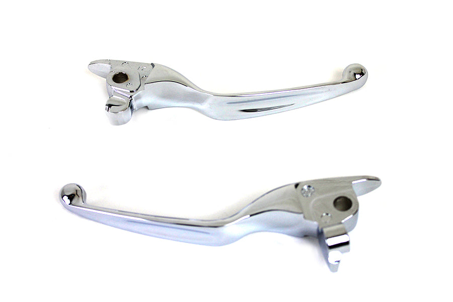 M8 Chrome Wide Hand Lever Set 2017 / UP FLT
