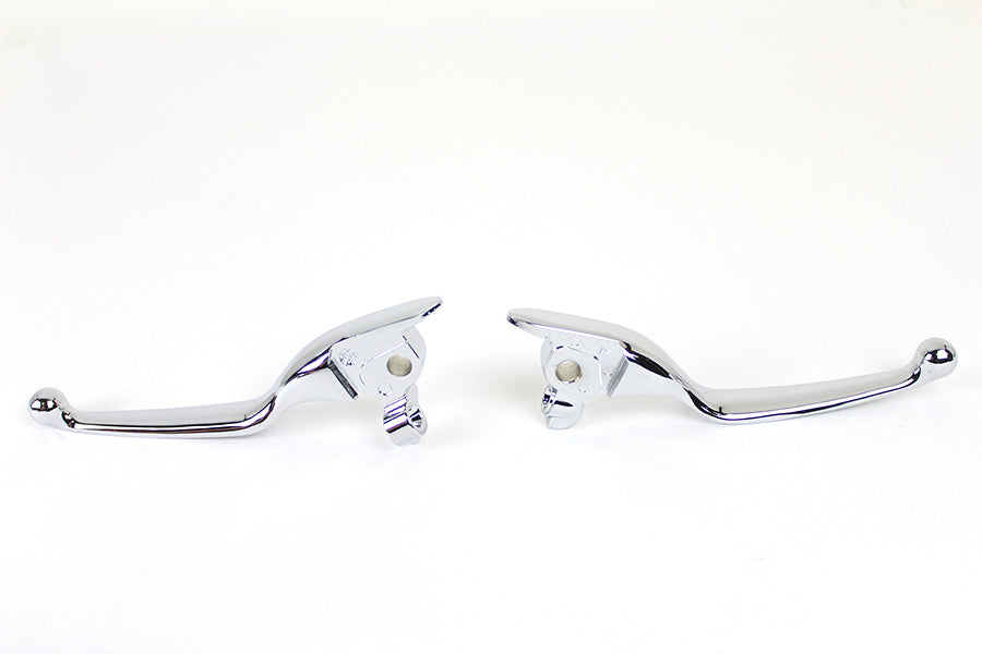 M8 Chrome Wide Hand Lever Set 2017 / UP FLT