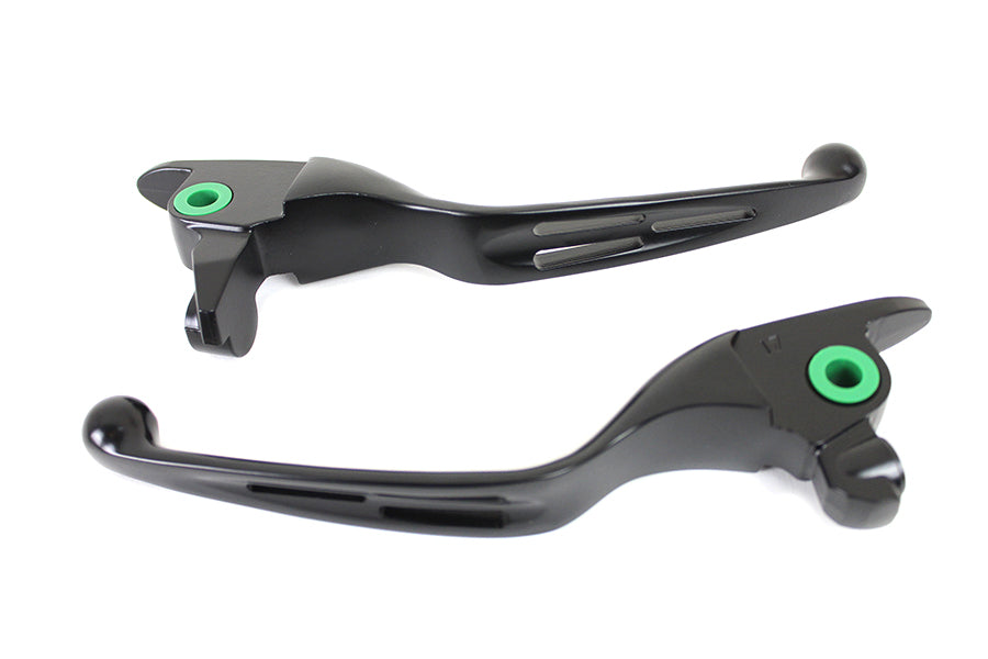 M8 Matte Black 3-Slot Hand Lever Set 2017 / UP FLT