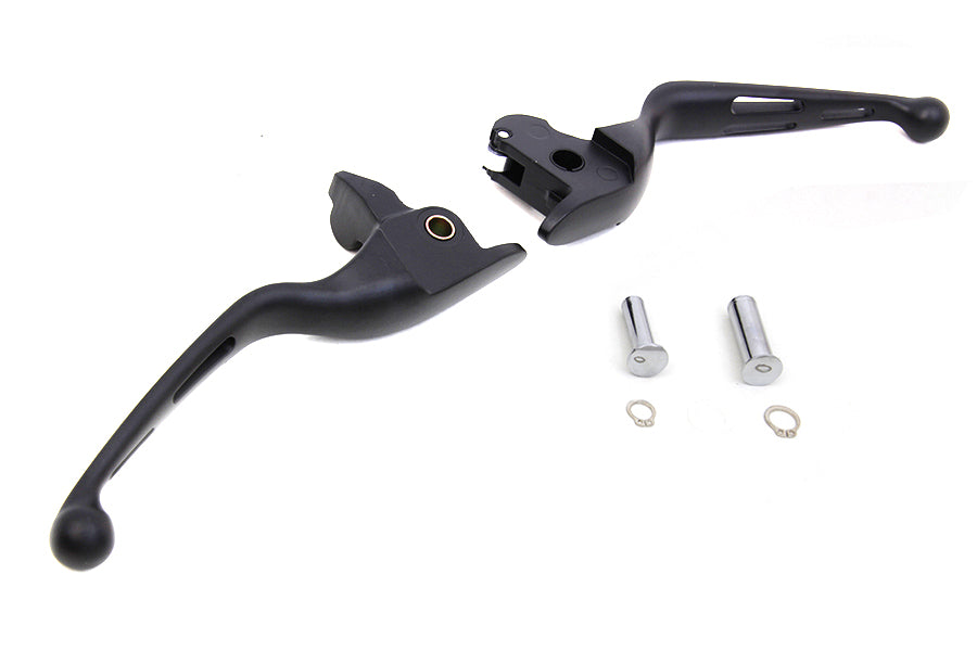 Matte Black 3-Slot Wide Hand Lever Set 2014 / 2016 FLT