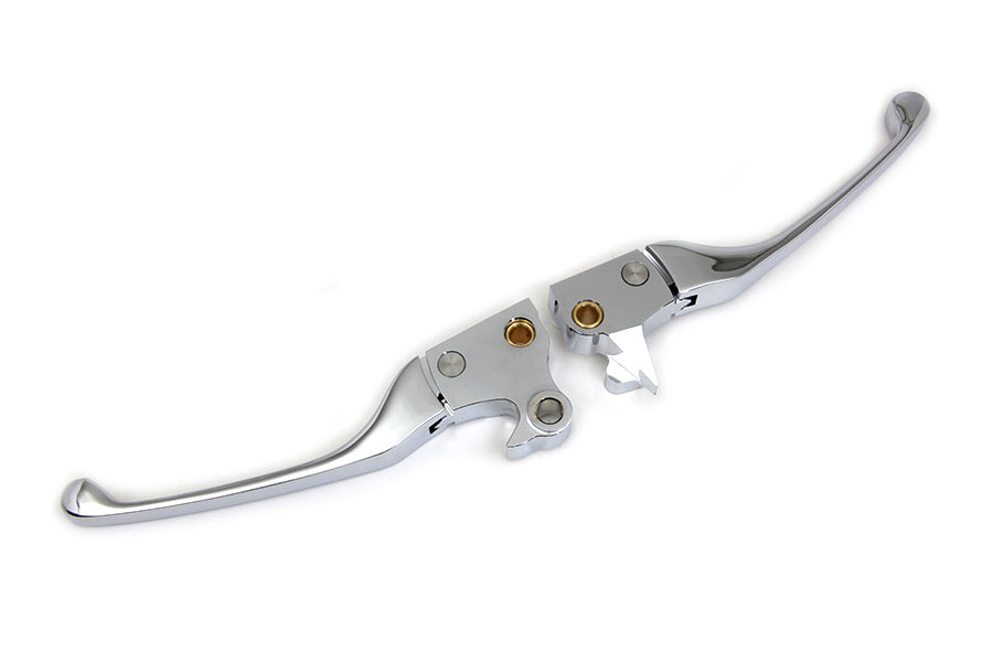 Chrome Adjustable Hand Lever Set 2004 / 2012 XL