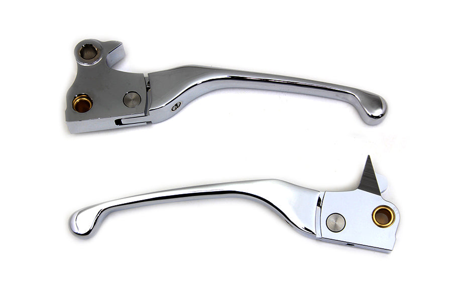Chrome Adjustable Hand Lever Set 2004 / 2012 XL