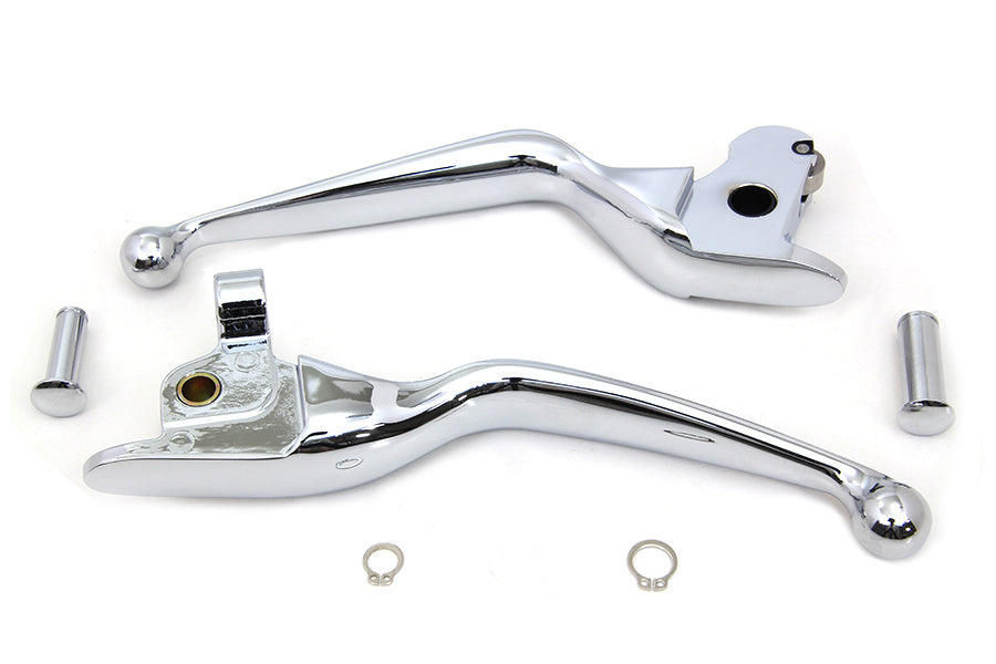 Chrome Wide Hand Lever Set 2014 / 2016 FLT
