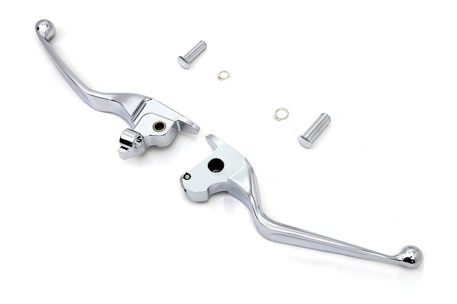 Chrome Wide Hand Lever Set 2014 / 2016 FLT