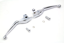 Load image into Gallery viewer, Chrome Wide Hand Lever Set 2014 / 2016 FLT