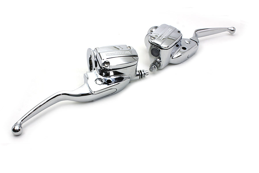 Handlebar Control Kit Chrome with Hydraulic Clutch 2014 / 2016 FLT fits all Touring models except Road Glide