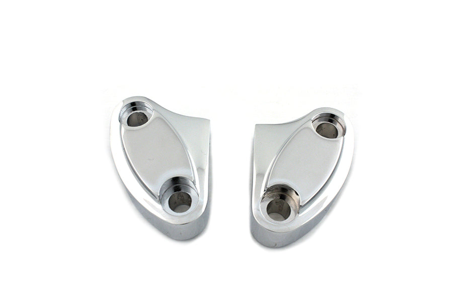 Top Riser Clamp Set Chrome 1973 / 1984 FX 1982 / 1994 FXR 1982 / 1994 FXR 1984 / UP FXST 1974 / UP XL