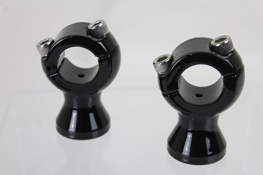 1-3/4 Gloss Black Speed Freak Handlebar Riser Set 0 /  Custom application for 1 handlebars"