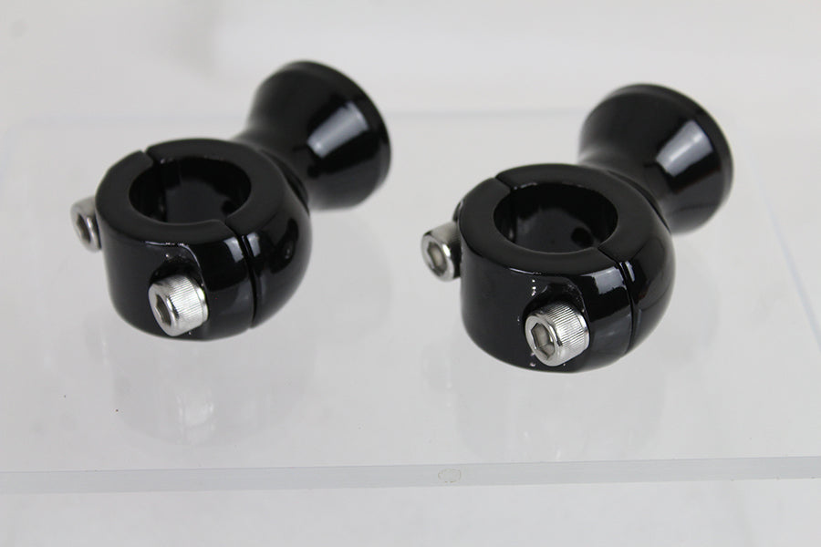 1-3/4 Gloss Black Speed Freak Handlebar Riser Set 0 /  Custom application for 1 handlebars"