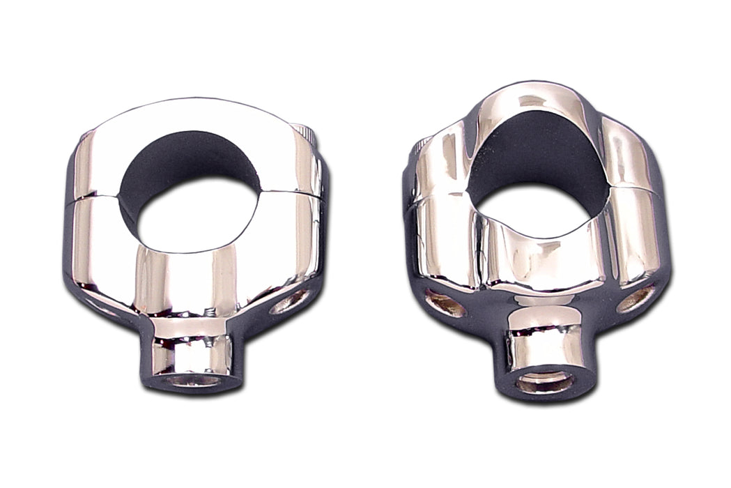 1-1/4" Riser Kit Chrome 2007 / UP FXST 1-1/4" handlebars"
