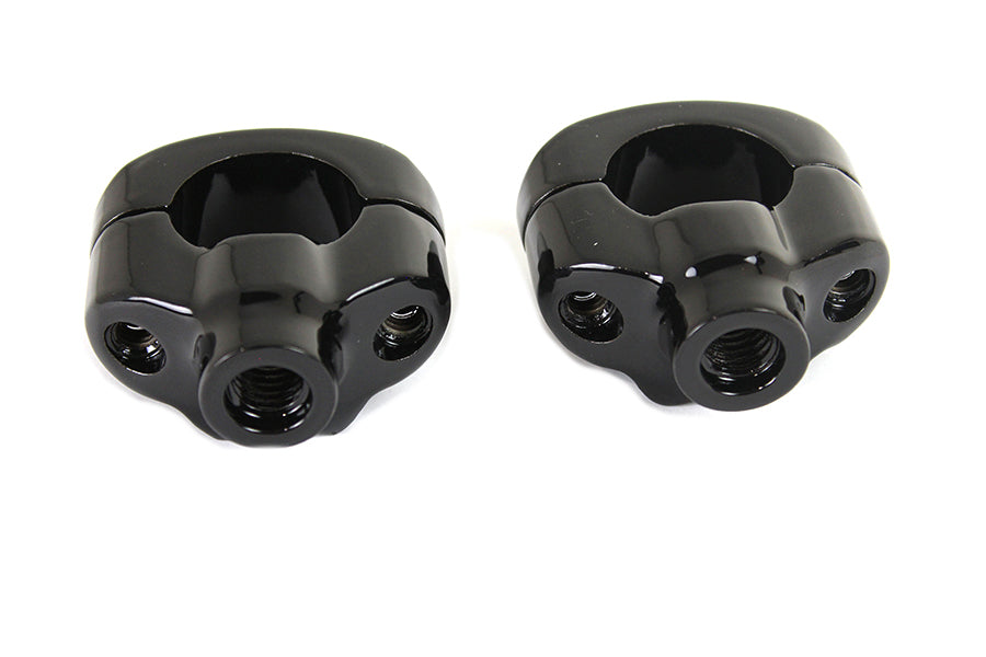 1-1/4" Riser Kit Black 2007 / UP FXST 1-1/4" handlebars"