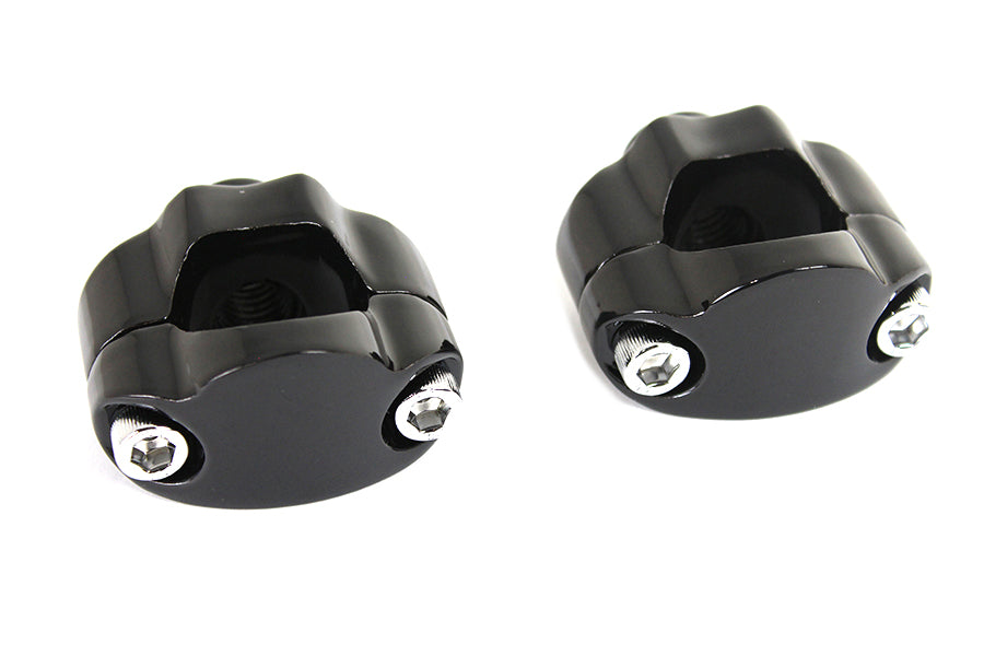 1-1/4" Riser Kit Black 2007 / UP FXST 1-1/4" handlebars"