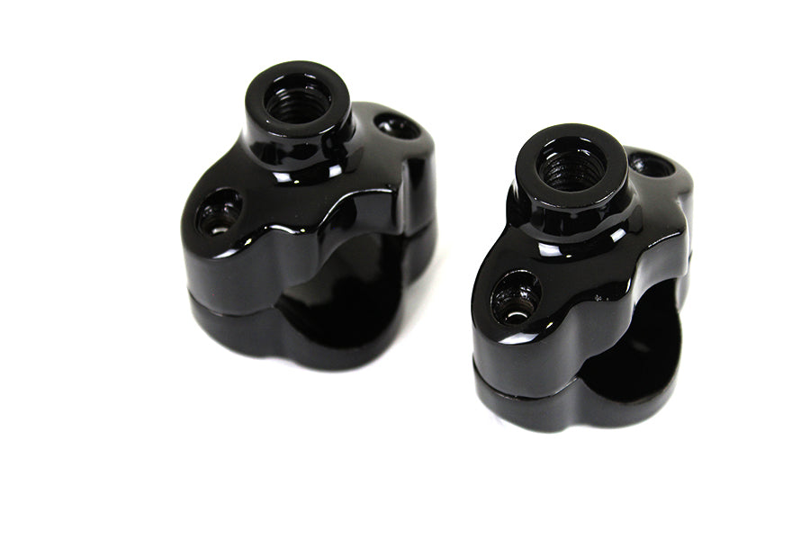 1-1/4" Riser Kit Black 2007 / UP FXST 1-1/4" handlebars"