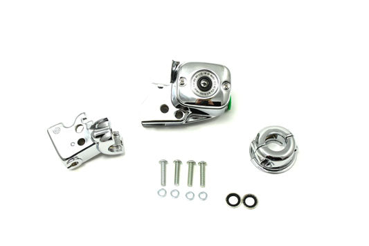 Chrome Handlebar Control Cover Kit 2008 / 2017 FXD 2008 / 2014 FXST 2008 / 2014 FLST