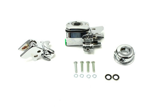 Chrome Handlebar Control Cover Kit 2008 / 2017 FXD 2008 / 2014 FXST 2008 / 2014 FLST