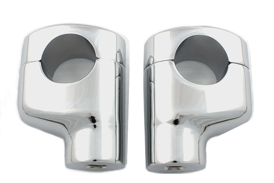 2-1/4" Riser Set Chrome 2006 / 2017 FXDWG 1-1/4" handlebars"