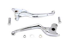 Load image into Gallery viewer, Chrome Vortex Hand Lever Set 2014 / 2016 FLT