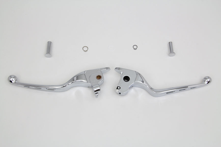 Chrome Drilled Hand Lever Set 2014 / 2016 FLT
