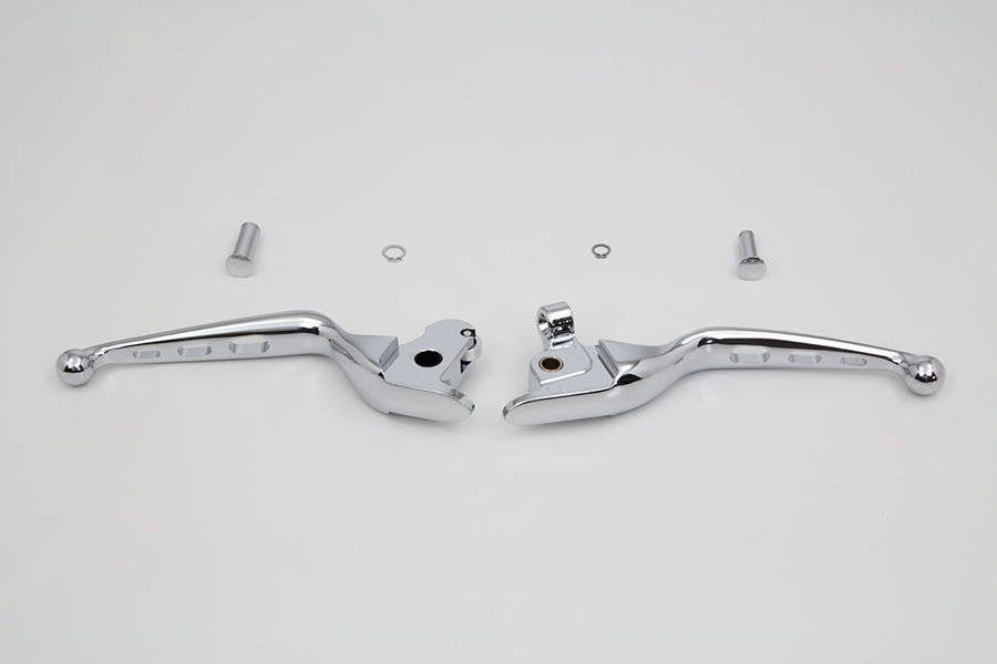 Chrome Drilled Hand Lever Set 2014 / 2016 FLT