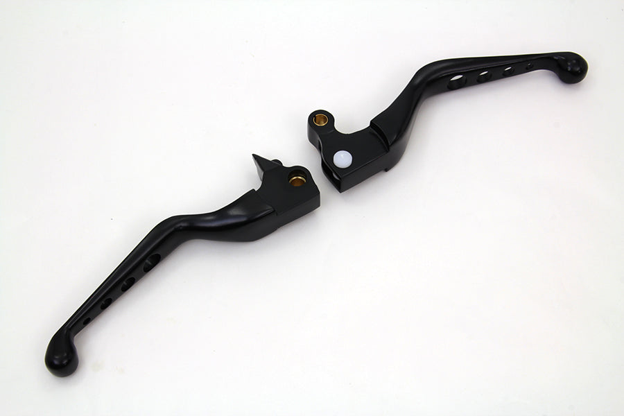 Black Drilled Hand Lever Set 2004 / 2006 XL
