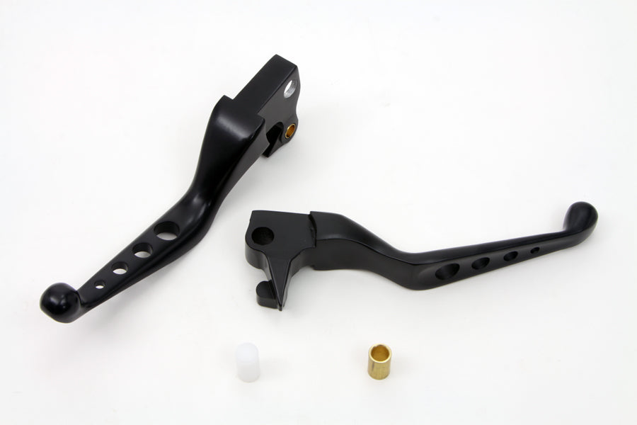 Black Drilled Hand Lever Set 2007 / 2013 XL