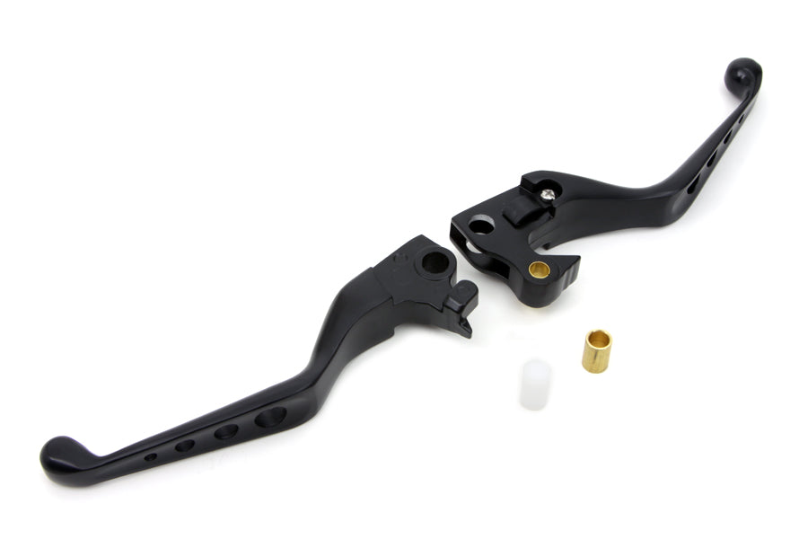 Black Drilled Hand Lever Set 2007 / 2013 XL