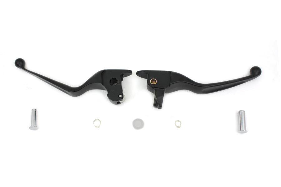 Black Wide Hand Lever Set 2014 / 2016 FLT