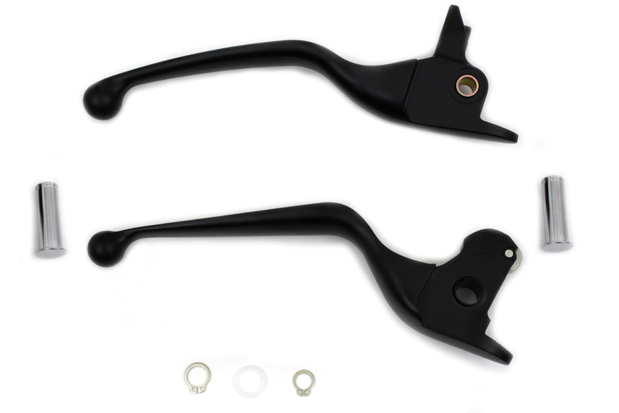 Black Wide Hand Lever Set 2014 / 2016 FLT