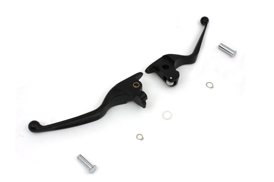 Black Wide Hand Lever Set 2014 / 2016 FLT