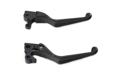 Black V-Cut Hand Lever Set 2007 / 2013 XL