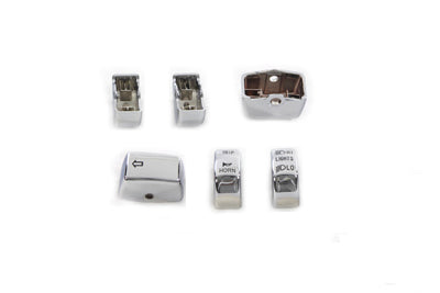 Chrome Switch Cover Set 2011 /  FXST 2011 /  FLST Except FLSTSE2