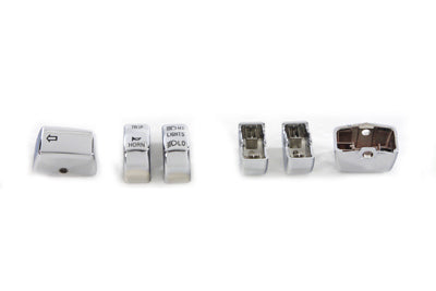 Chrome Switch Cover Set 2011 /  FXST 2011 /  FLST Except FLSTSE2