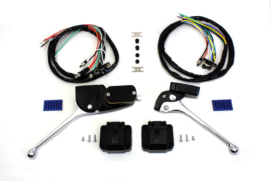 Handlebar Control Kit Black 1972 / 1981 XL 1972 / 1981 FX 1972 / 1981 FL