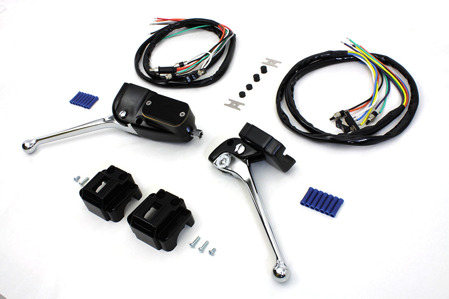 Handlebar Control Kit Black 1972 / 1981 XL 1972 / 1981 FX 1972 / 1981 FL