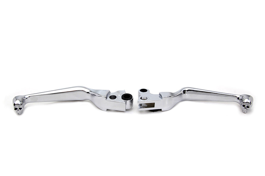 Skull Contour Hand Lever Set 1996 / 2007 FXST 1996 / 2007 FLST 1996 / 2007 FXD 1996 / 2003 XL